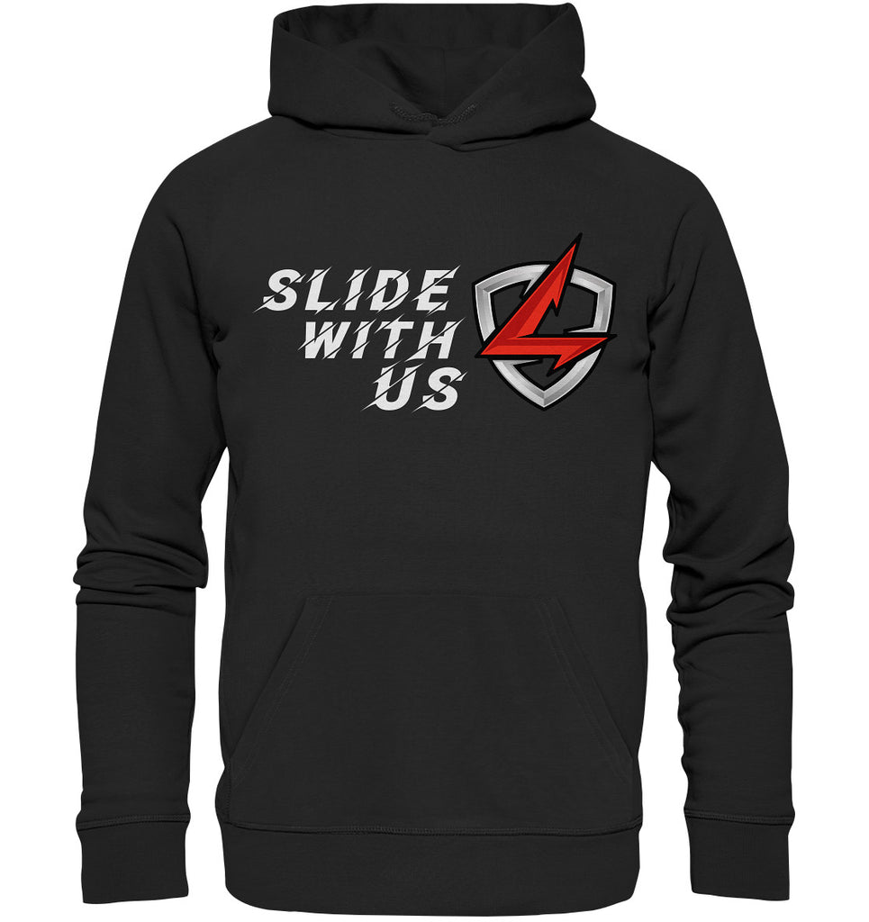 Unisex Hoodie | SLIDE WITH US - Front Print
