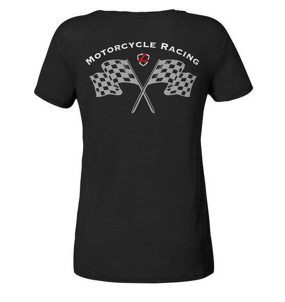 Ladies T-Shirt | MOTORCYCLE RACING - Back Print