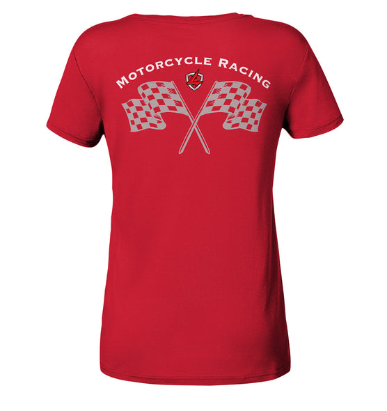 Ladies T-Shirt | MOTORCYCLE RACING - Back Print