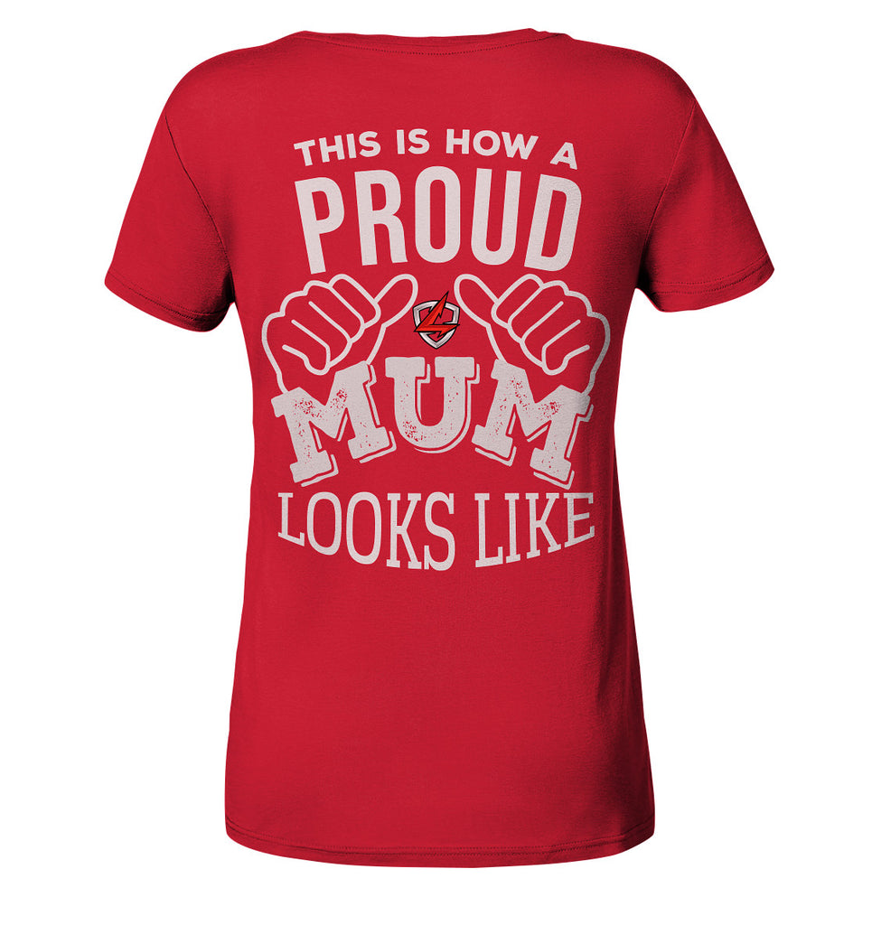 Ladies T-Shirt | PROUD MUM - Back Print
