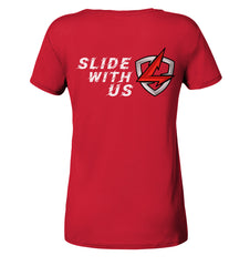 Ladies T-Shirt | SLIDE WITH US - Back Print