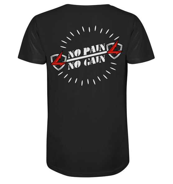 Men T-Shirt | NO PAIN NO GAIN - Back Print
