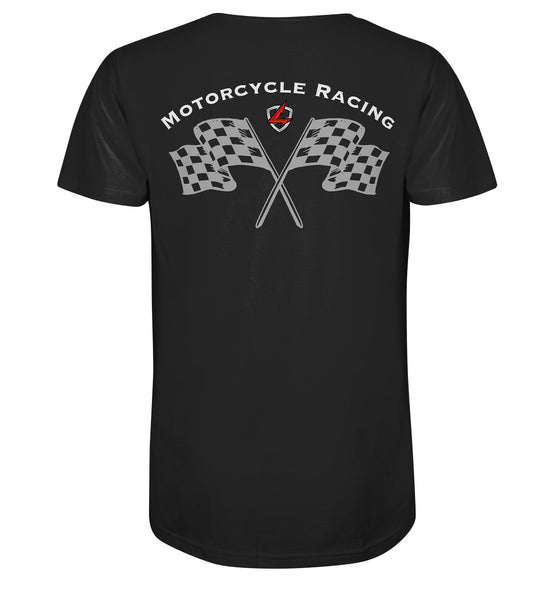 Men T-Shirt | MOTORCYCLE RACING - Back Print