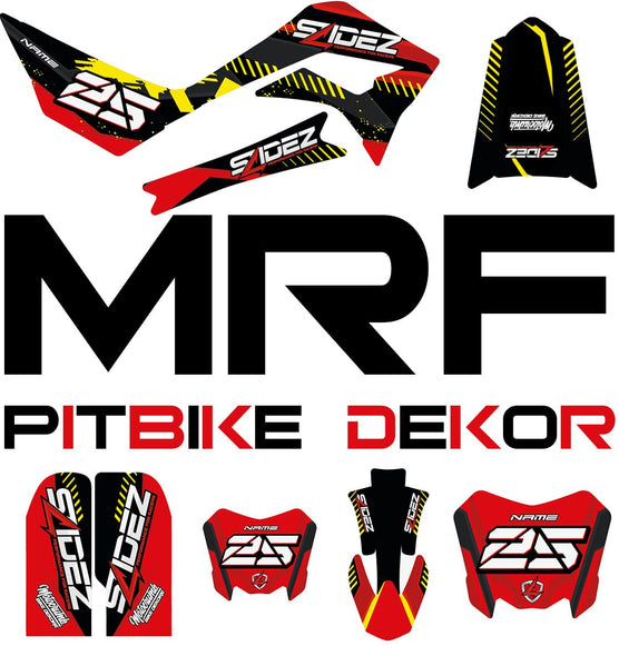 MRF Pitbike Dekor